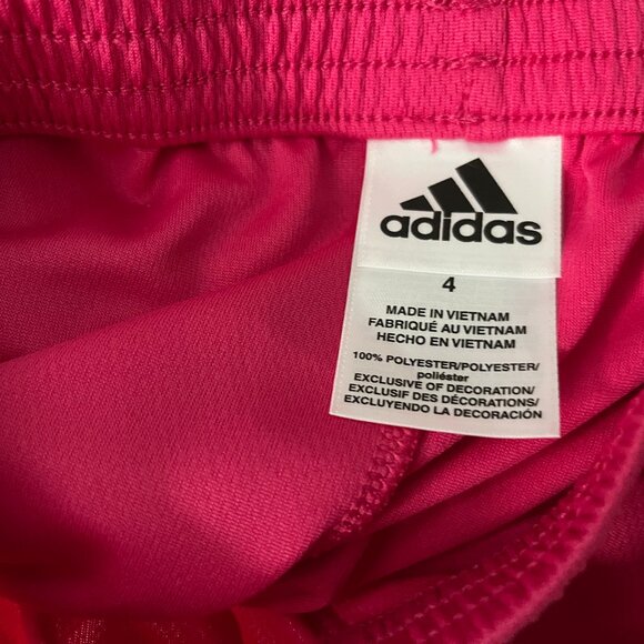 BNWT adidas bright pink 2 Piece shorts tee set (4) - Picture 7 of 7